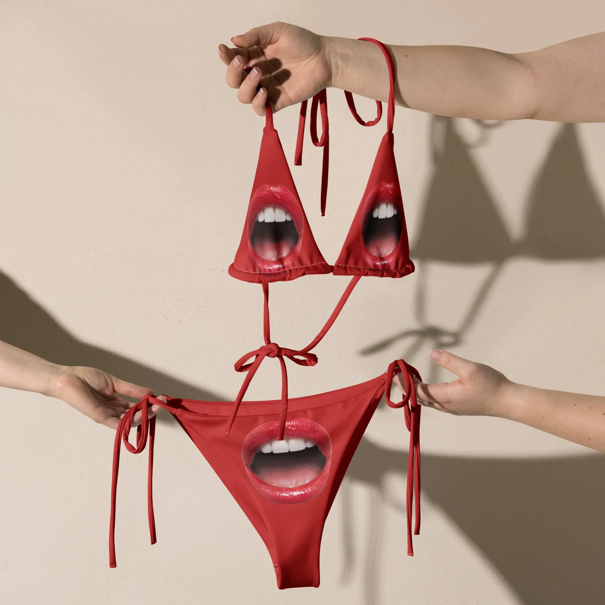 String Bikini (Glamourange Women Swimwear By Patterns - 0084 Model)
