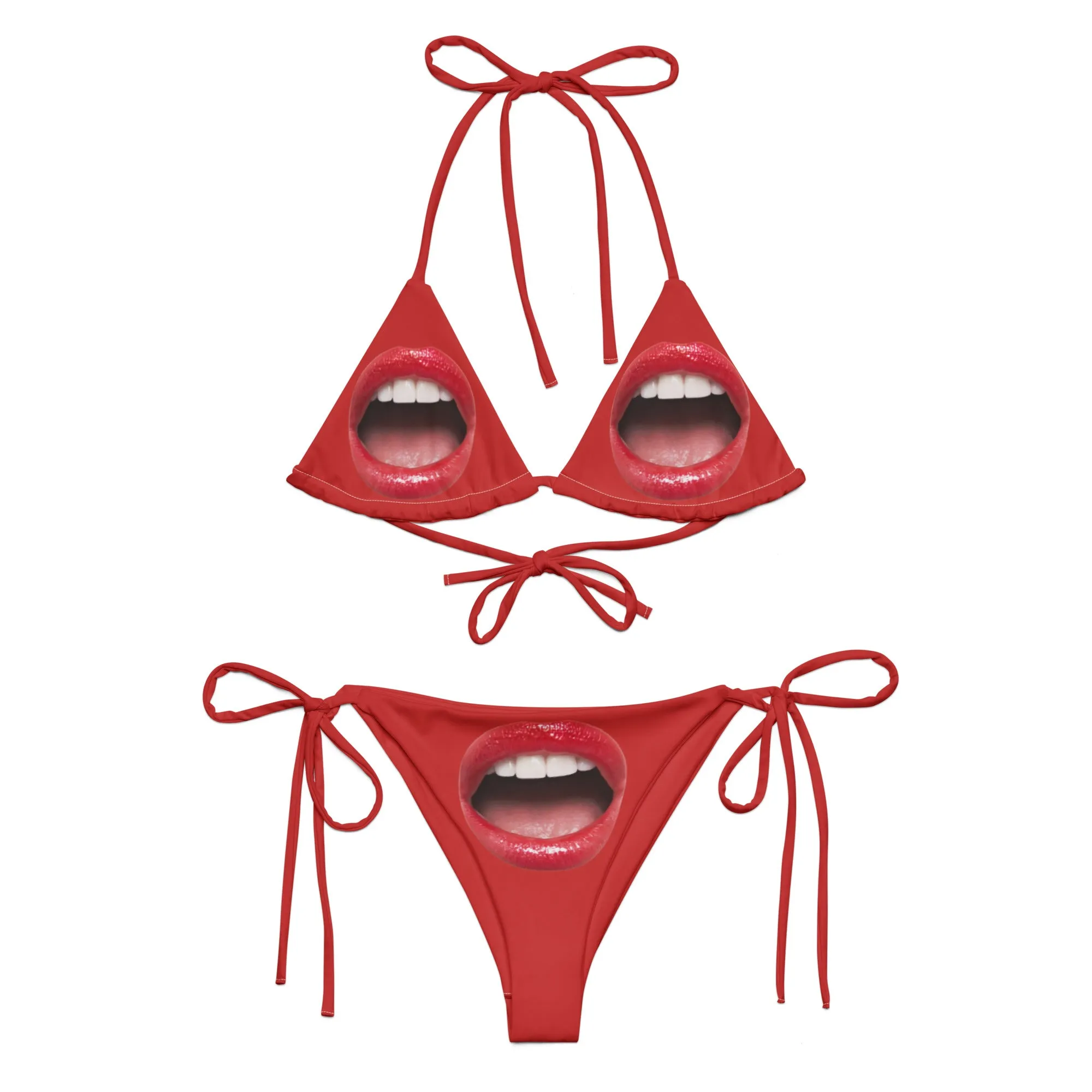 String Bikini (Glamourange Women Swimwear By Patterns - 0084 Model)