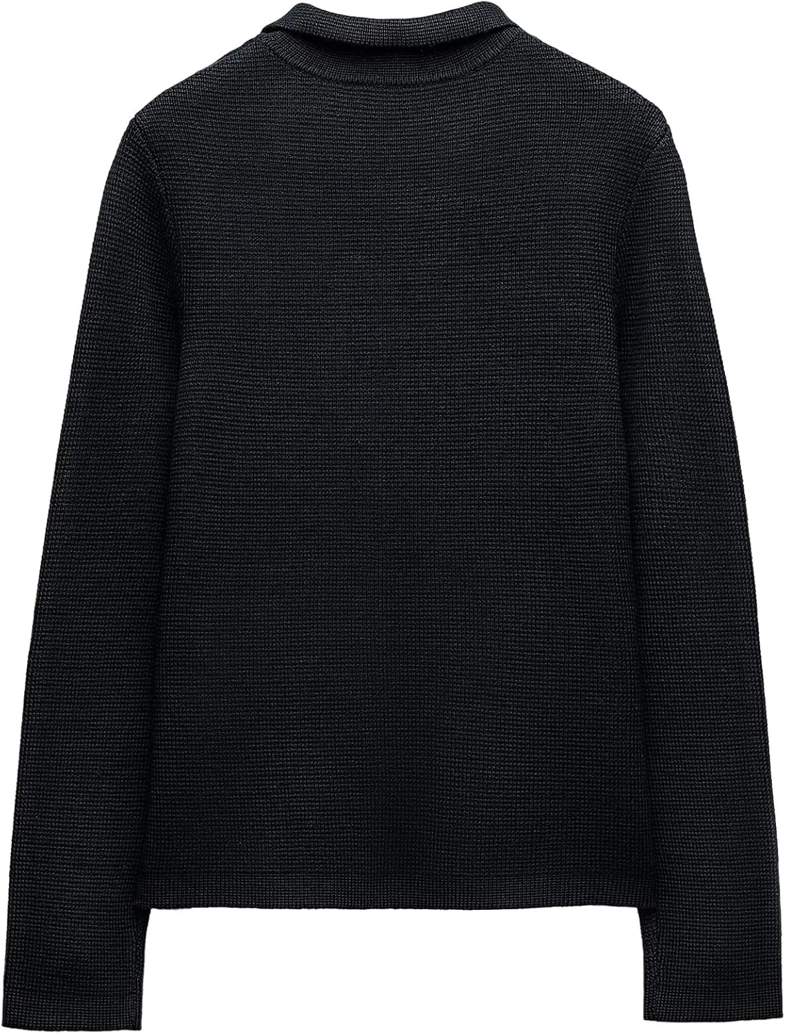 SuperPrity Cardigan Sweaters for Women Long Sleeve Lightweight Cropped Knit Blazer Button Jacket 2024 Fashion Fall Outfits