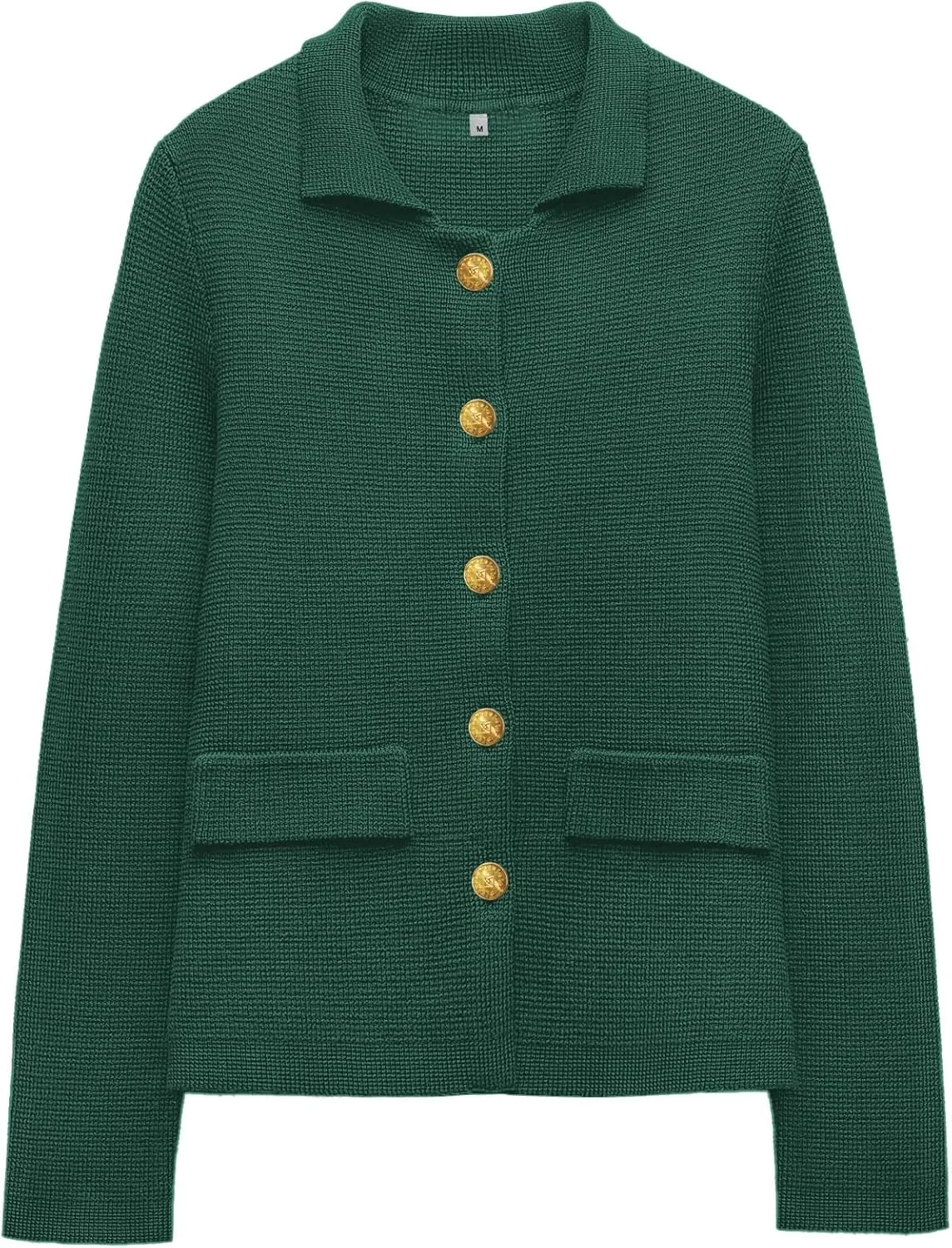 SuperPrity Cardigan Sweaters for Women Long Sleeve Lightweight Cropped Knit Blazer Button Jacket 2024 Fashion Fall Outfits