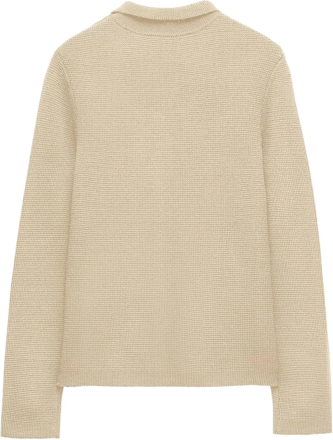 SuperPrity Cardigan Sweaters for Women Long Sleeve Lightweight Cropped Knit Blazer Button Jacket 2024 Fashion Fall Outfits