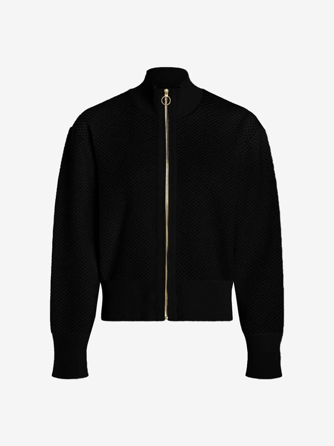 SuperPrity Cardigan Sweaters for Women Long Sleeve Zip Up Lightweight Knit Jacket 2024 Fashion Fall Baseball Coats Outwear