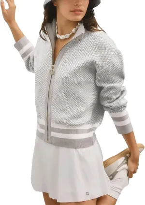SuperPrity Cardigan Sweaters for Women Long Sleeve Zip Up Lightweight Knit Jacket 2024 Fashion Fall Baseball Coats Outwear