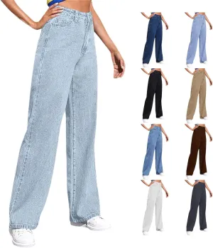 Sweatpants That Look Like Jeans, Boyfriend Jeans, Sweatpant Jean: High Waisted with Pockets, Cute Petite Jean