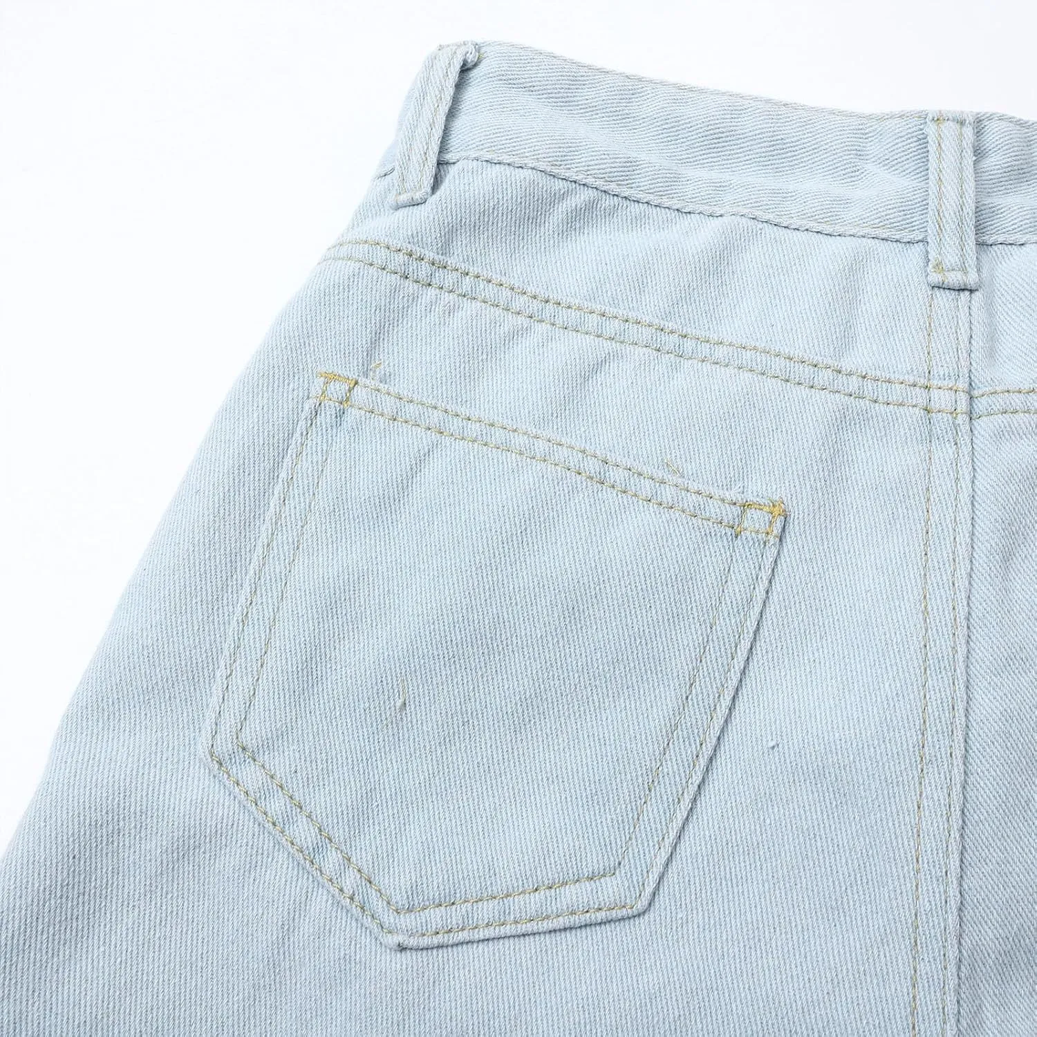 Sweatpants That Look Like Jeans, Boyfriend Jeans, Sweatpant Jean: High Waisted with Pockets, Cute Petite Jean