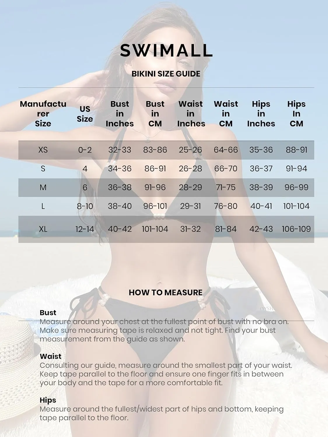 swimall Women's Bikini Set String Triangle Sexy Tie Side Swimsuit Two Piece Cute Bathing Suit