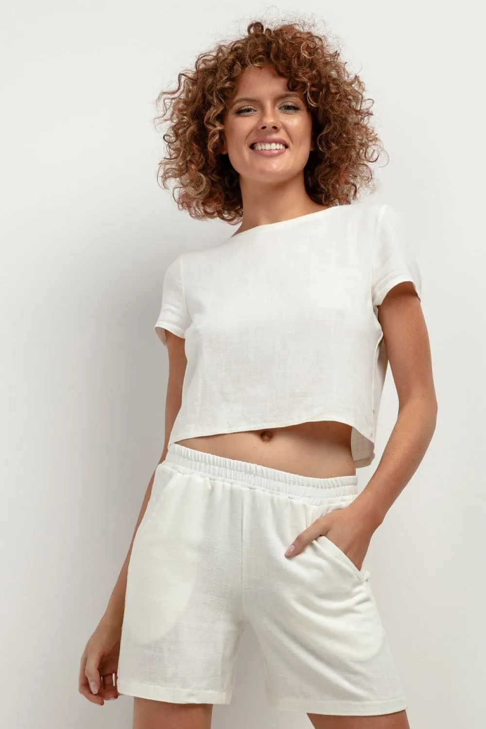 Tessita Laugh & Lounge Linen Perfection Shorts
