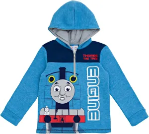 THOMAS & FRIENDS Tank Engine Fleece Half Zip Hoodie Toddler to Big Kid