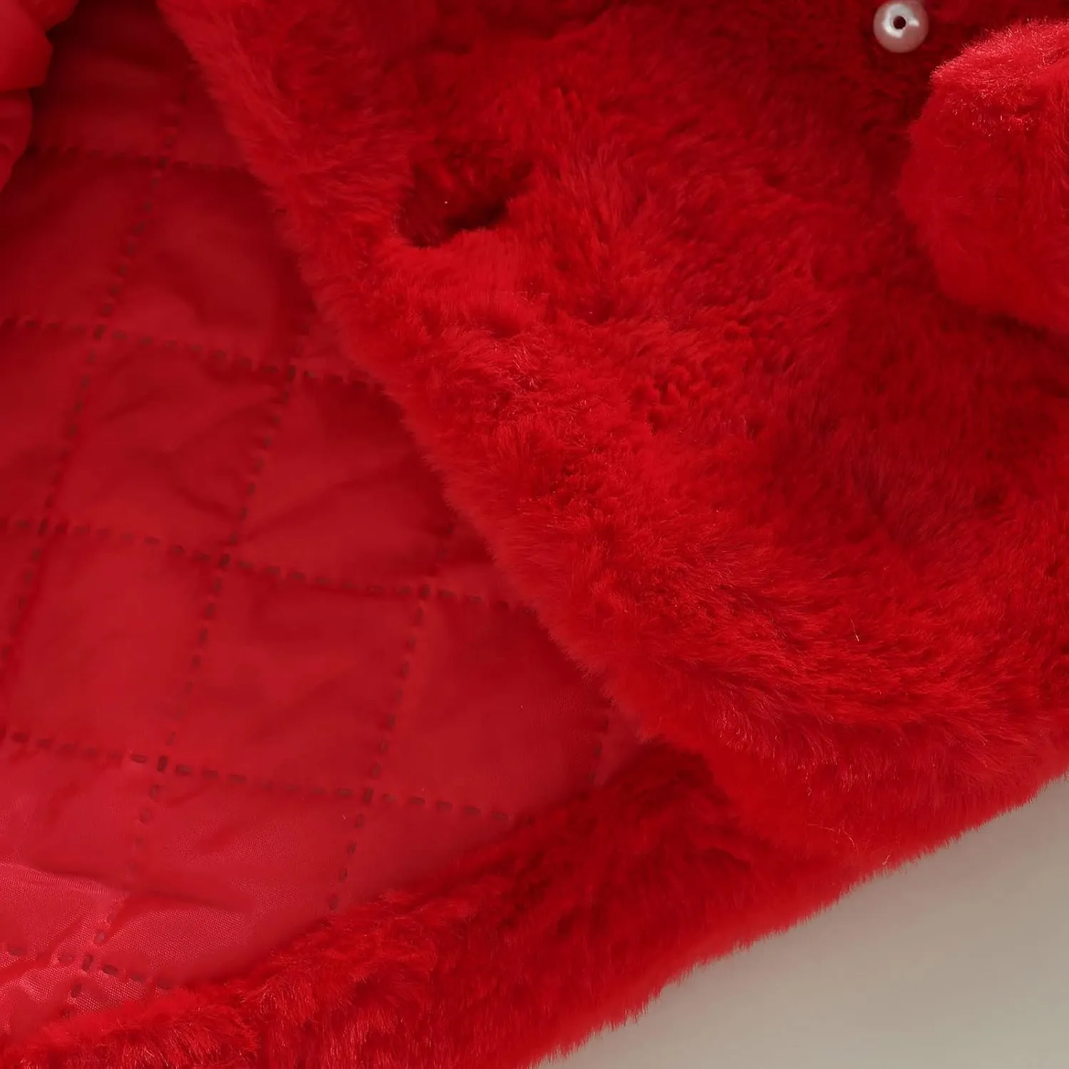Toddler Baby Girl Winter Fur Coat Jacket Cloak Thicken Shawl Snowsuit Outerwear Clothes