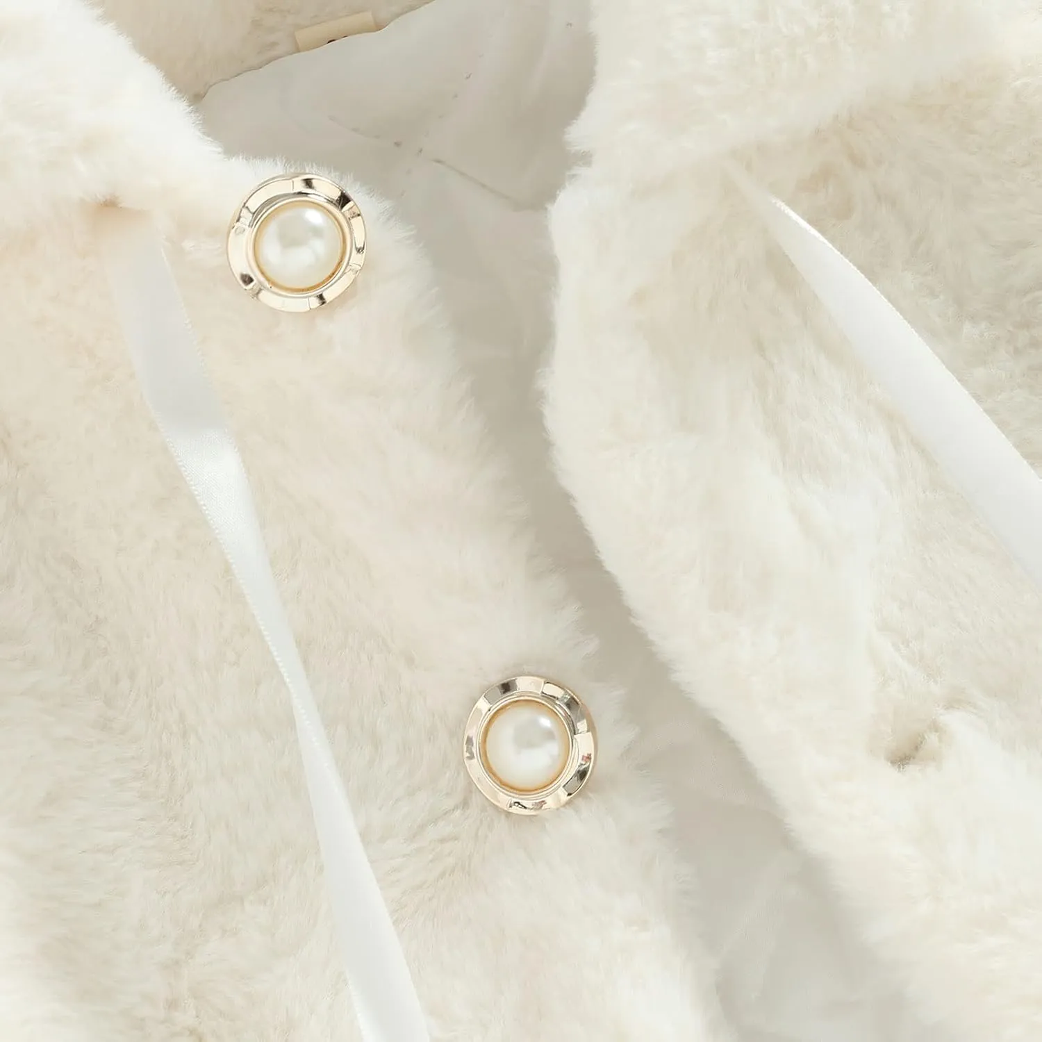 Toddler Baby Girl Winter Fur Coat Jacket Cloak Thicken Shawl Snowsuit Outerwear Clothes
