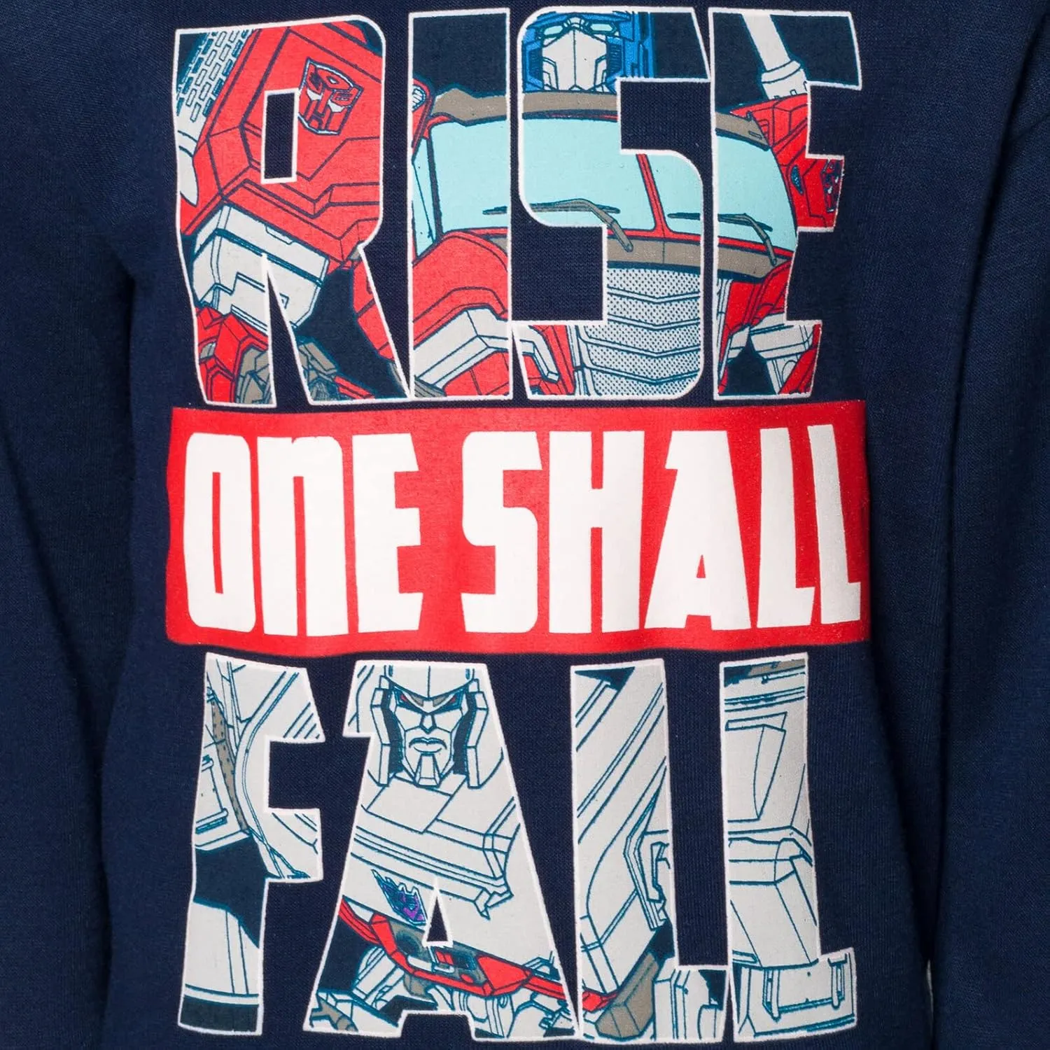Transformers Optimus Prime Bumblebee Megatron Half Zip Pullover Hoodie Toddler to Big Kid