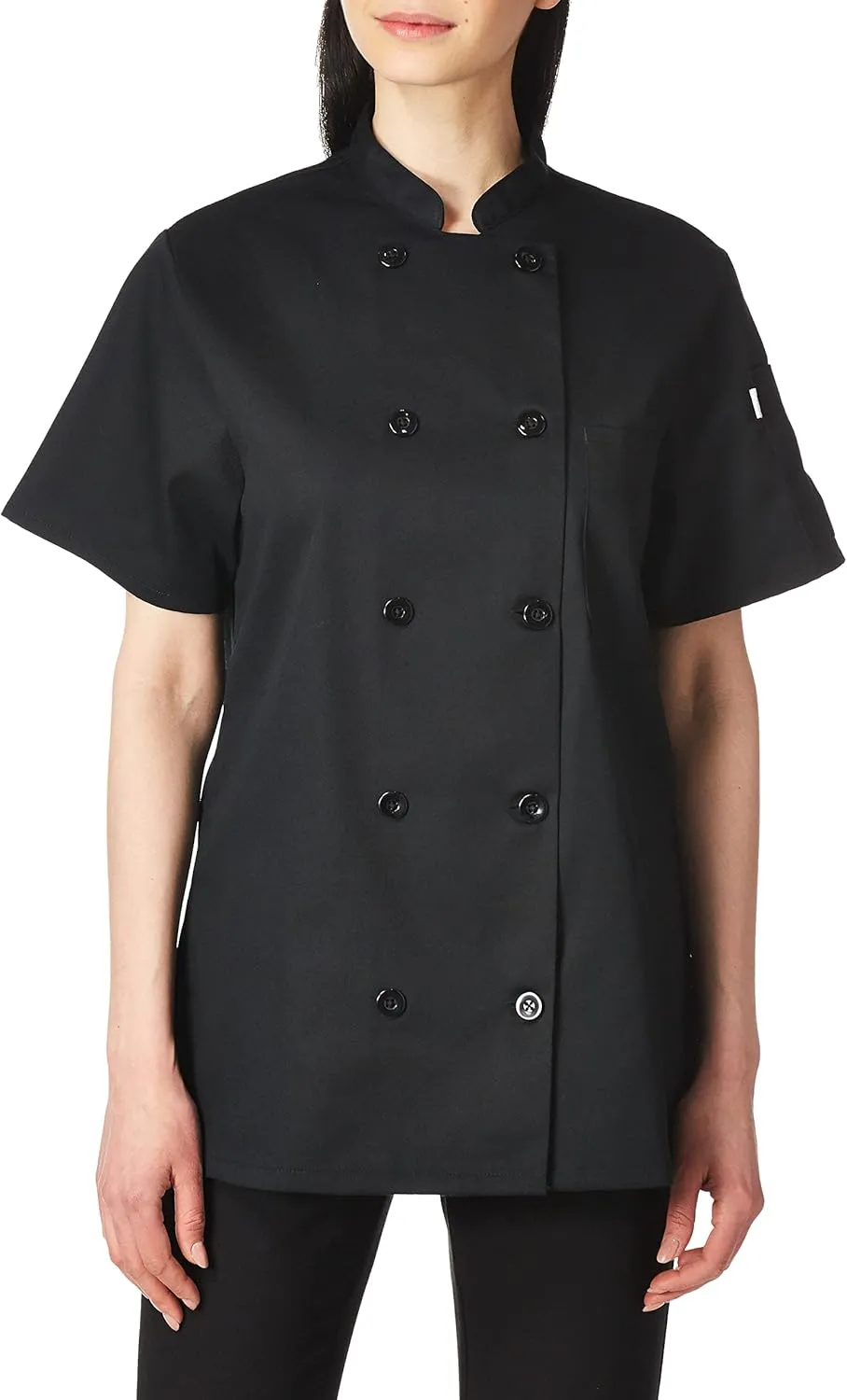 Uncommon Threads Tahoe Short Sleeve Chef Coat Jackets for Women