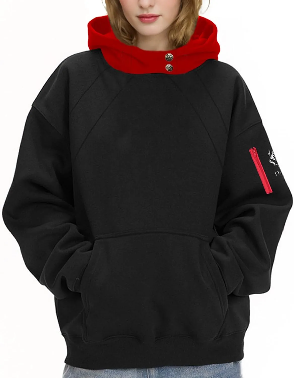 Unisex Anime Hoodie Cosplay Costume Men Black 3D Novelty Hooded Sweatshirt Pullover Jacket Outerwear Coat for Women