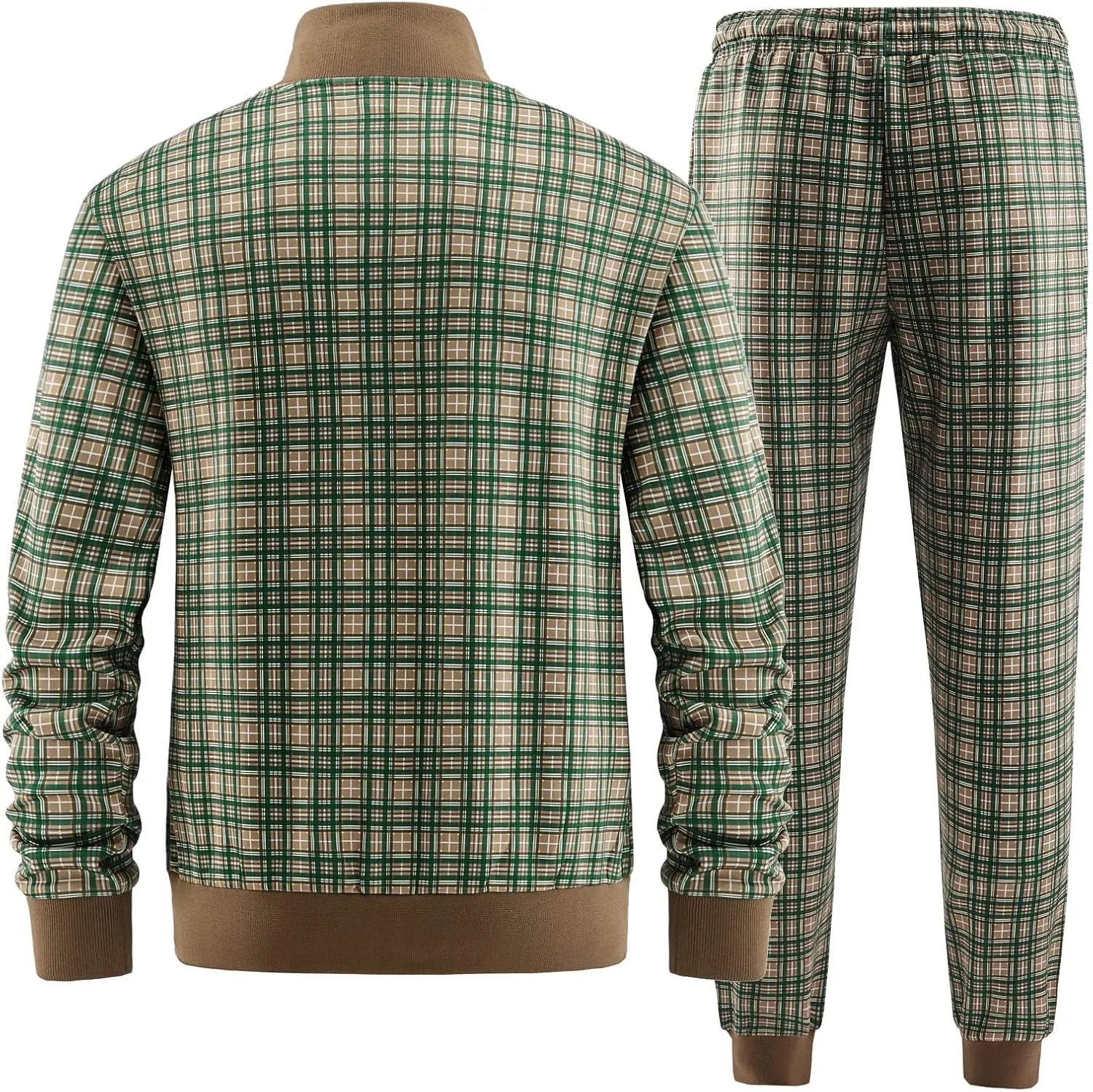 W JIANWANG Track Suits for Men Set Tracksuit Sweatsuits 2 Piece outfits