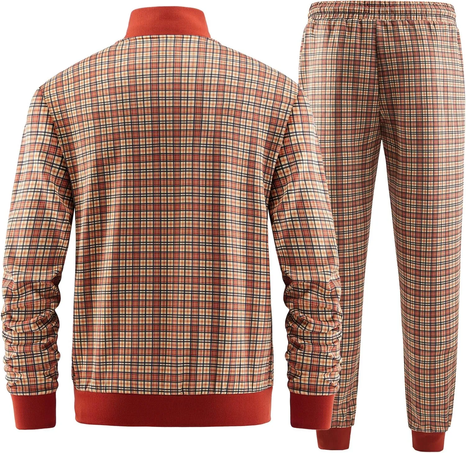 W JIANWANG Track Suits for Men Set Tracksuit Sweatsuits 2 Piece outfits