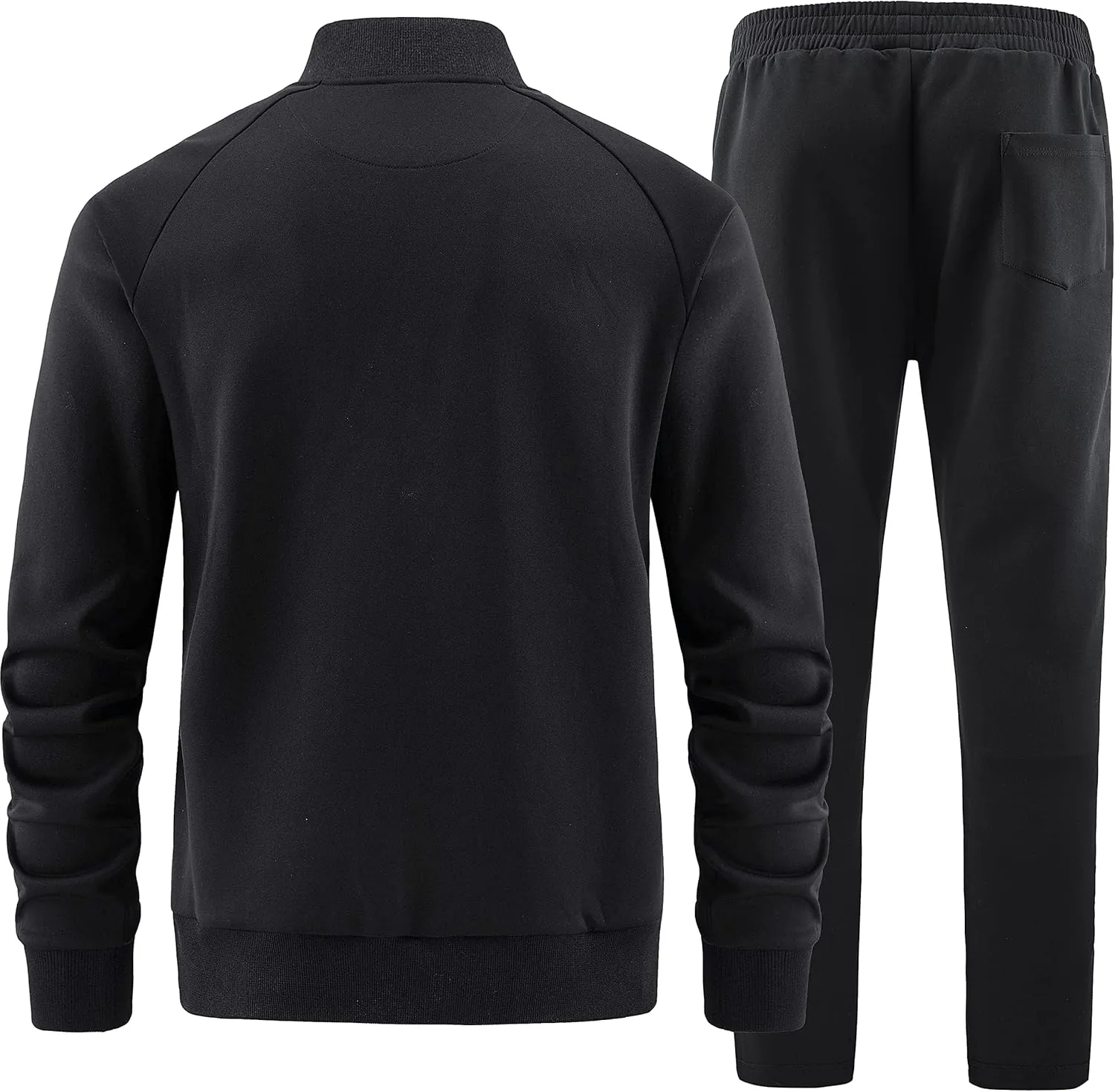 W JIANWANG Track Suits for Men Set Tracksuit Sweatsuits 2 Piece workout outfits