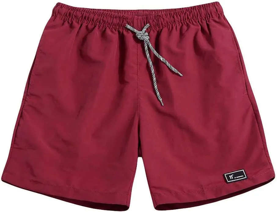 Western Swim Trunks for Men Work Shorts Men's Cotton Pants Elastic Waist Man Cargo Pant