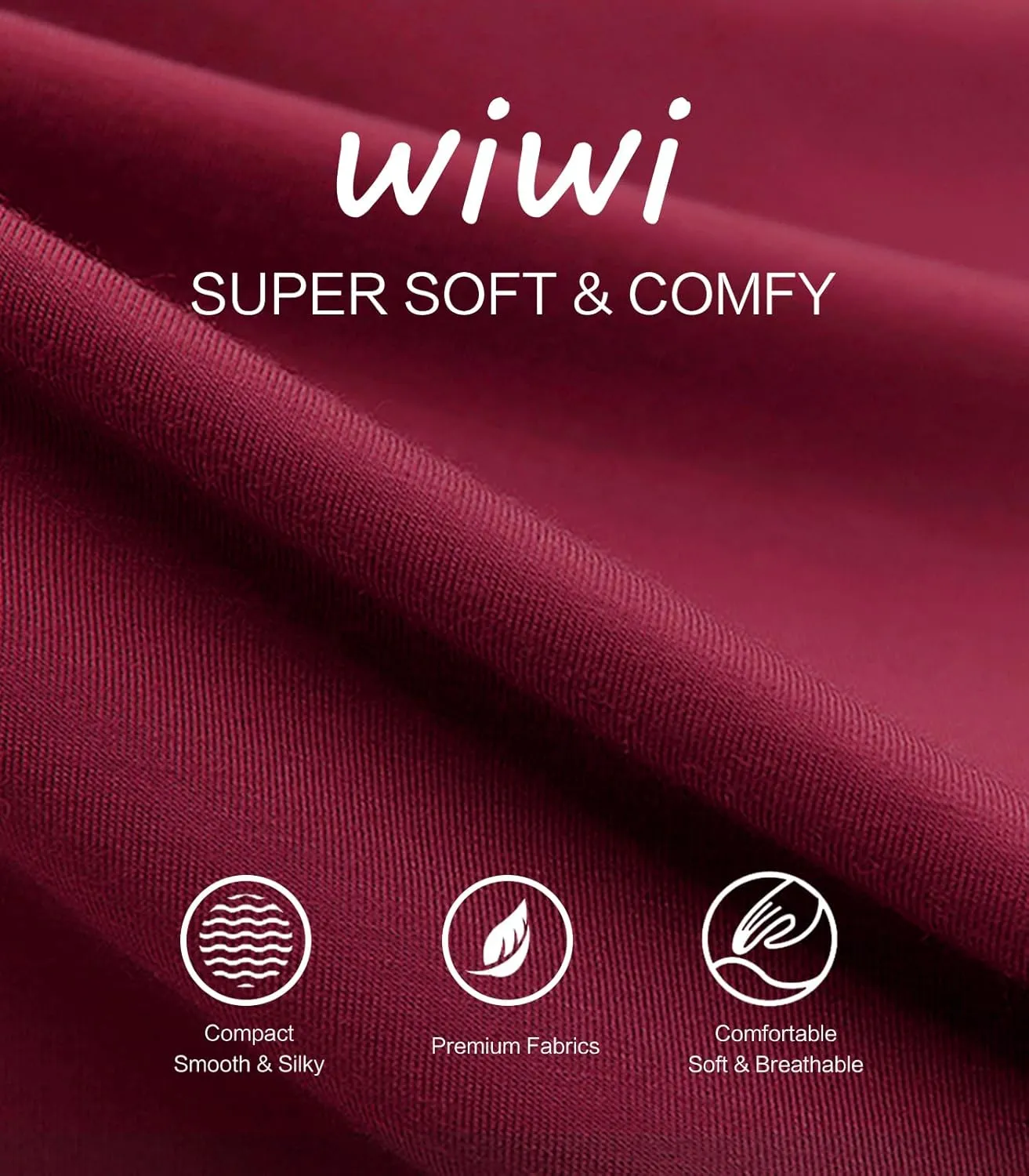 WiWi Viscose from Bamboo Women' s Pajamas Pants Soft Yoga Loose Pant Comfy Pajama Bottoms S-XXL