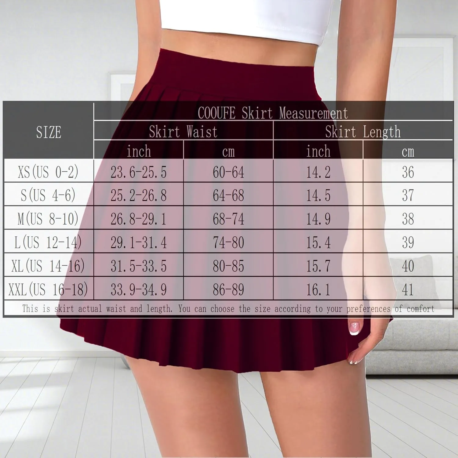 Women Sexy Pleated Mini Skirts Ruffle Club Y2k Role Play A-line Skater Skirt Casual Stretchy Uniform for Girls