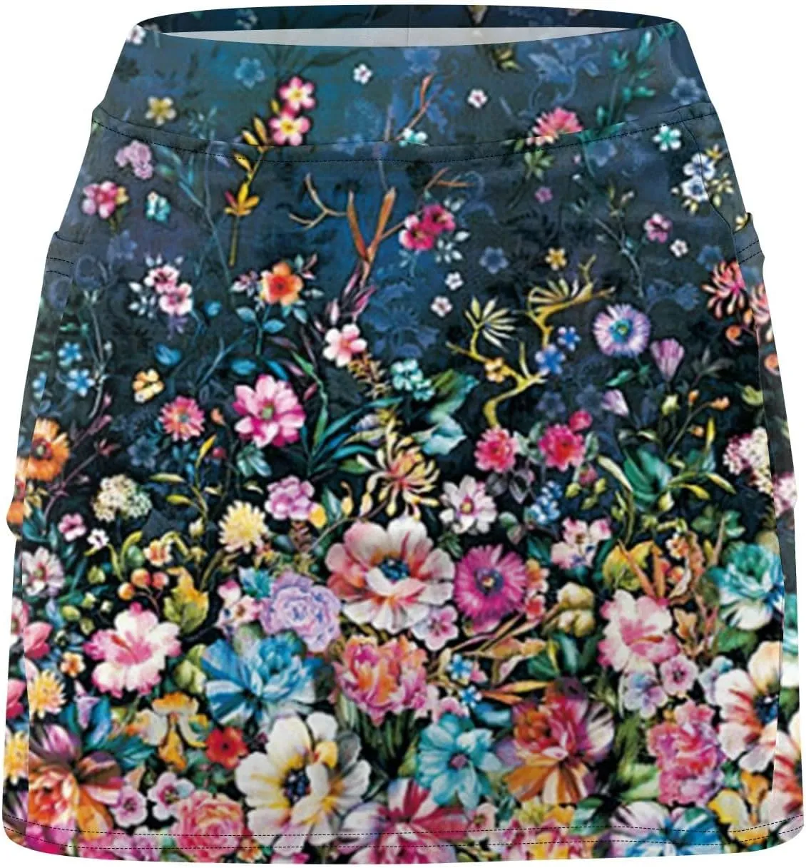 Womens Athletic Skirt with Shorts Mini Golf Tennis Running Workout Strenchy Oversized Skort Skirts with Pockets