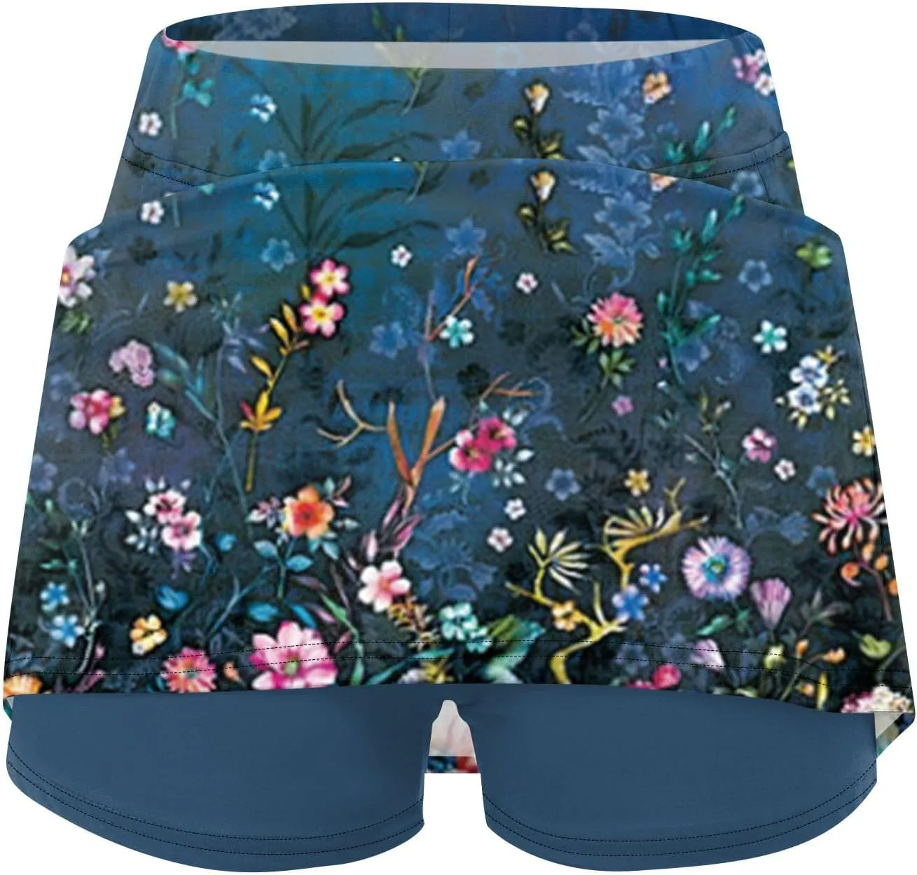 Womens Athletic Skirt with Shorts Mini Golf Tennis Running Workout Strenchy Oversized Skort Skirts with Pockets