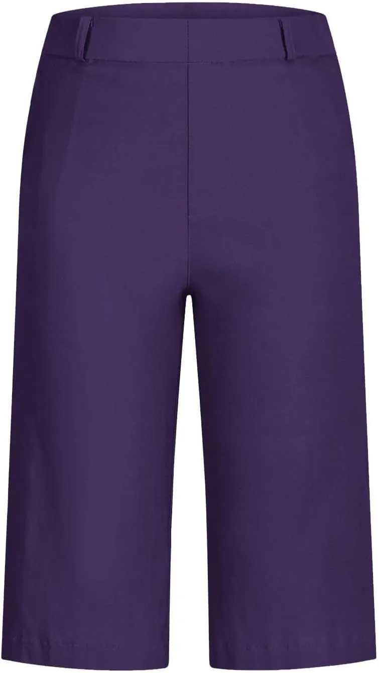 Women's Bermuda Shorts, Summer Dressy Shorts for Women Chino Straight Leg High Waisted Casual Summer