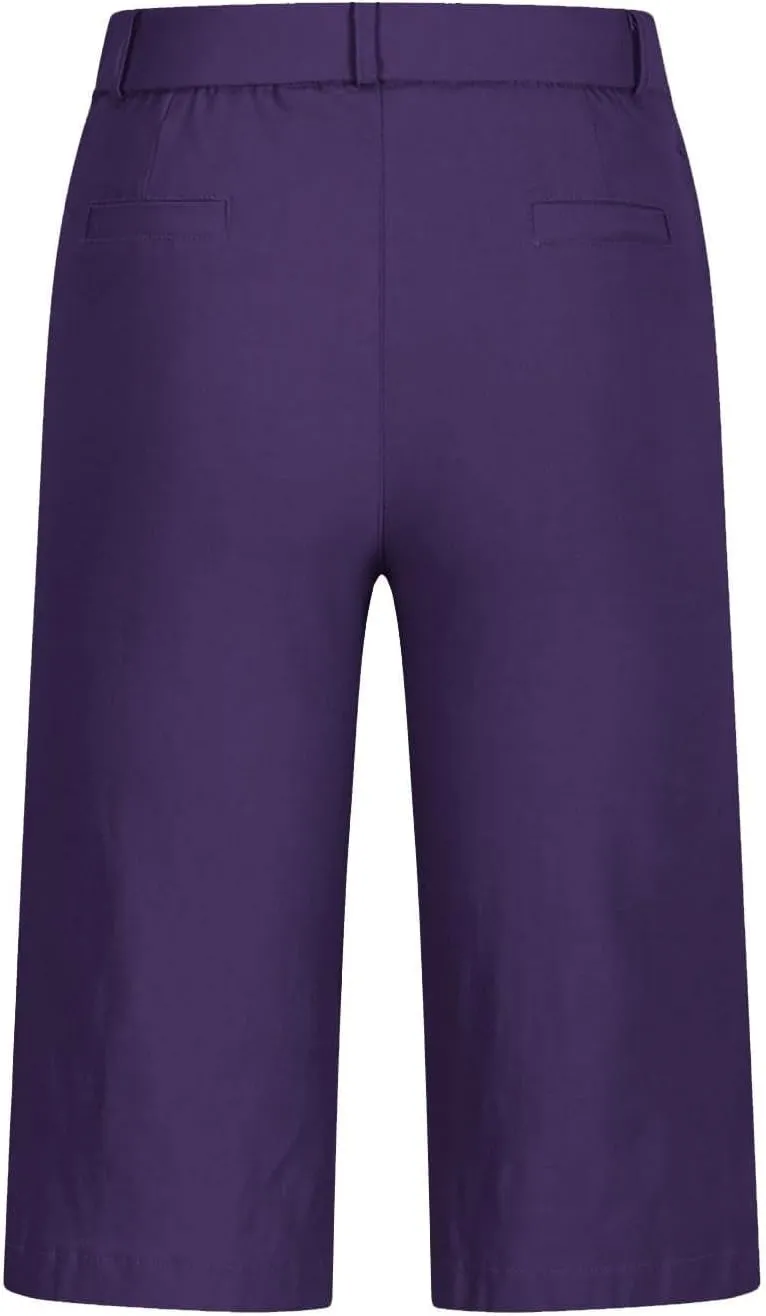 Women's Bermuda Shorts, Summer Dressy Shorts for Women Chino Straight Leg High Waisted Casual Summer