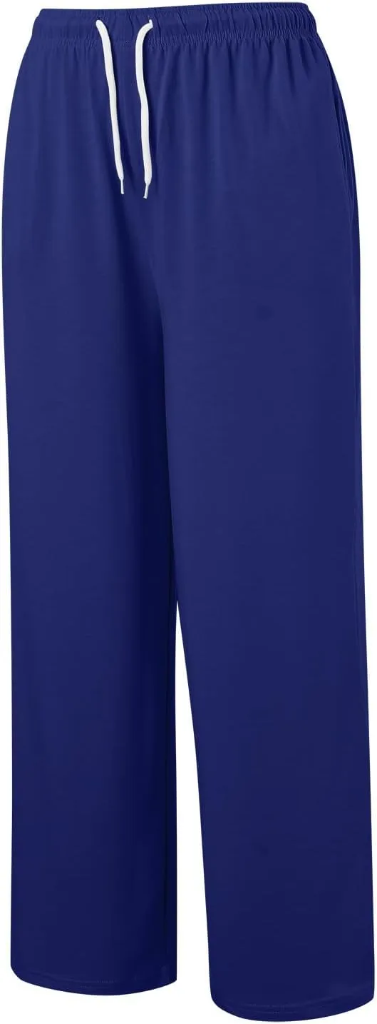 Womens Casual Pants Summer Elastic High Waist Pants Baggy Lightweight Comfy Soft Beach Trousers with Pockets 2025