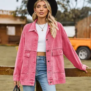 Women's Fairy Grunge Denim Jacket Y2k Acubi Vintage Coat Cyber Punk Indie Outerwear Dark Academia Alt Streetwear
