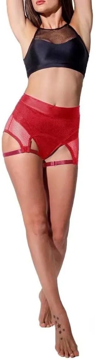 Women's Fitness Shorts Garter Belt Pole Dance Shorts Hot Pants Festival Clubwear Hot Pants Trendy High Waist Yoga Shorts