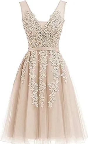 Women's Net Bridesmaid Dresss Evening Cocktail Gowns