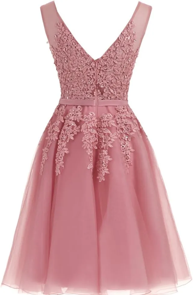 Women's Net Bridesmaid Dresss Evening Cocktail Gowns