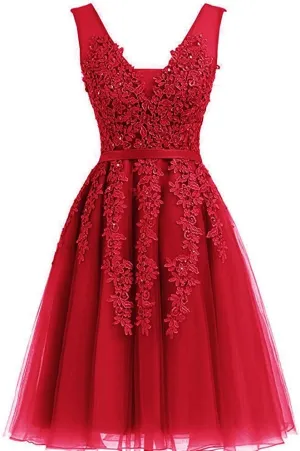 Women's Net Bridesmaid Dresss Evening Cocktail Gowns