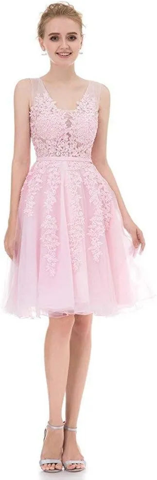 Women's Net Bridesmaid Dresss Evening Cocktail Gowns