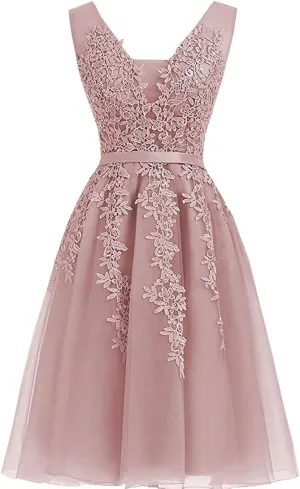 Women's Net Bridesmaid Dresss Evening Cocktail Gowns