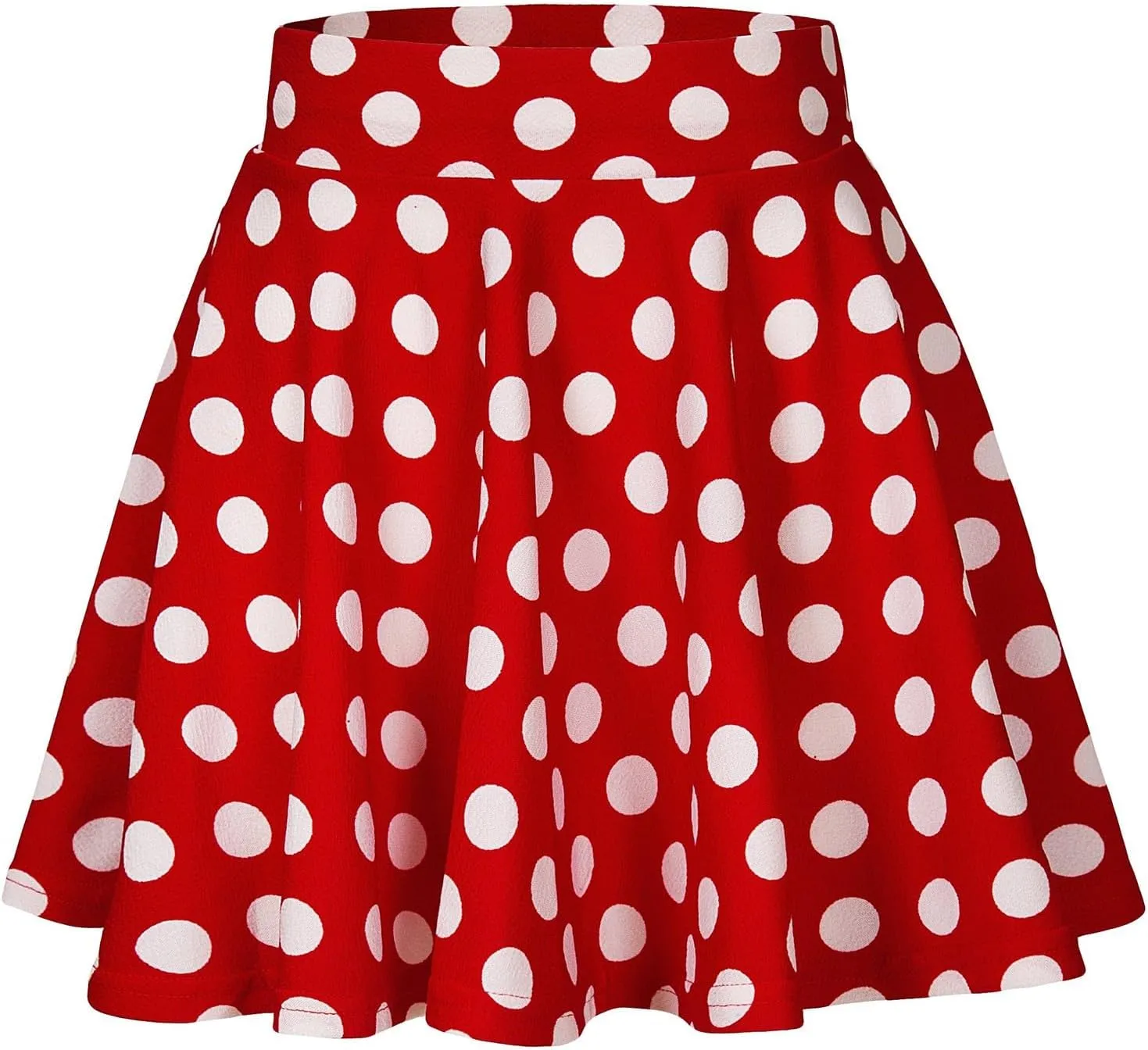 Women's Pleated Mini Skater Skirt Stretch Basic School Cheerleader Tennis Skirt Comfy Casual Uniform 2025 Summer