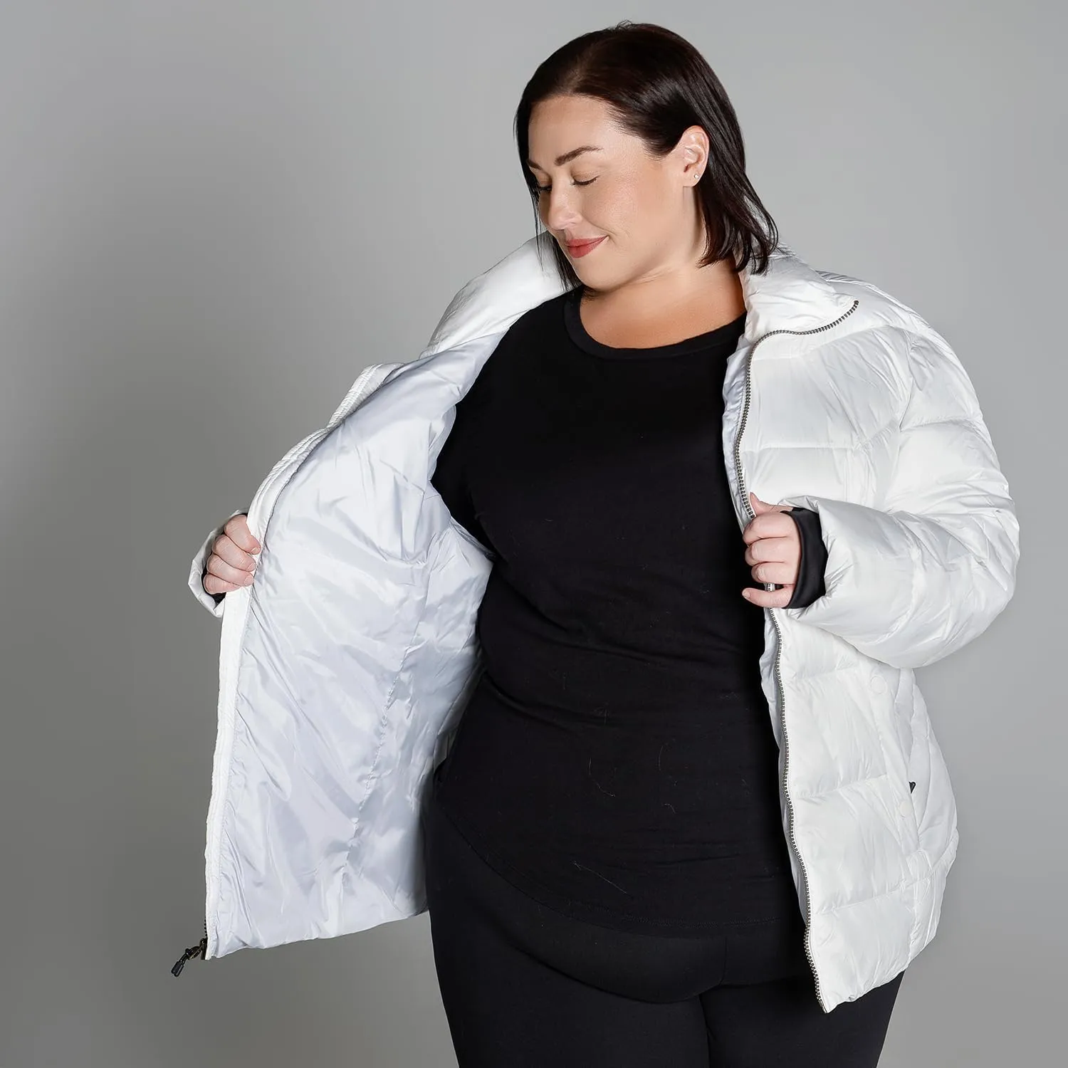 Women's Plus Size 1X-6X Lexington Synthetic Puffy Jacket