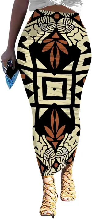 Women's Sexy Bodycon High Waist Stretchy Work Pencil Skirts Dress Casual Fitted Ruched Maxi Long Bodycon Going Out Outfit
