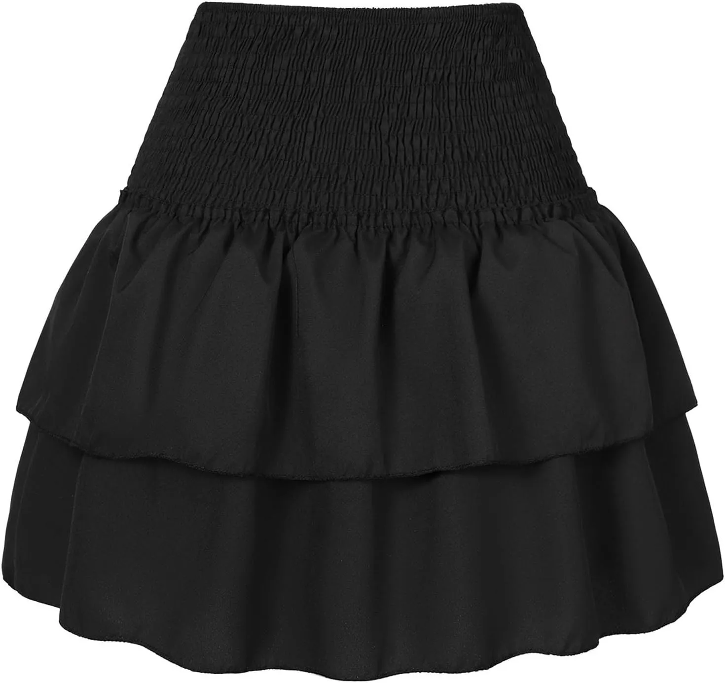 Womens Sexy Skirt Pleated Skirt Ruffle Printed Skirt Fashion Printed Pleated Lace Skirt Skirt