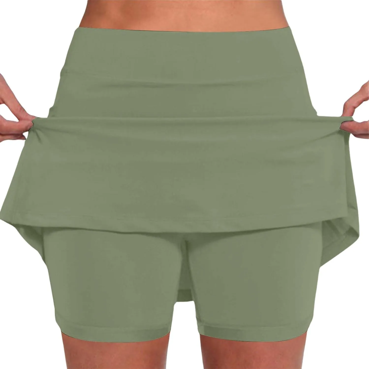 Women's Tennis Skirt 2025 Athletic Cute Mid Waist Golf Skorts with Pockets Summer Gym Y2k Workout Outfits Mini Skirt