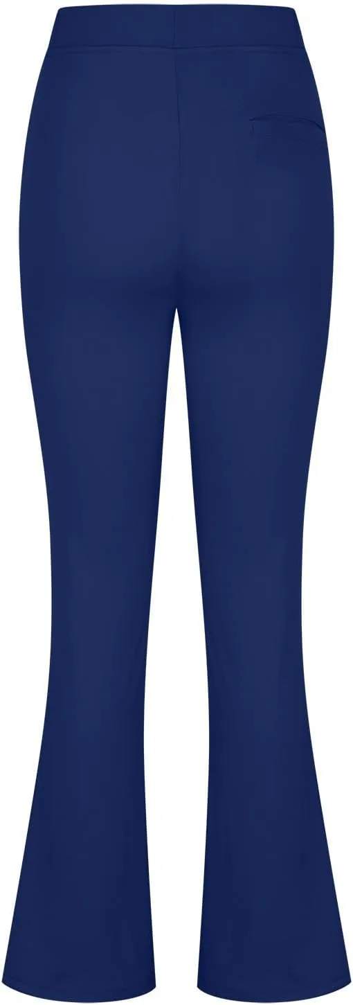 Women's Work Pants Stretch Flare High Waist Yoga Pant Dressy Soft Business Casual Slacks Comfy Office Trousers