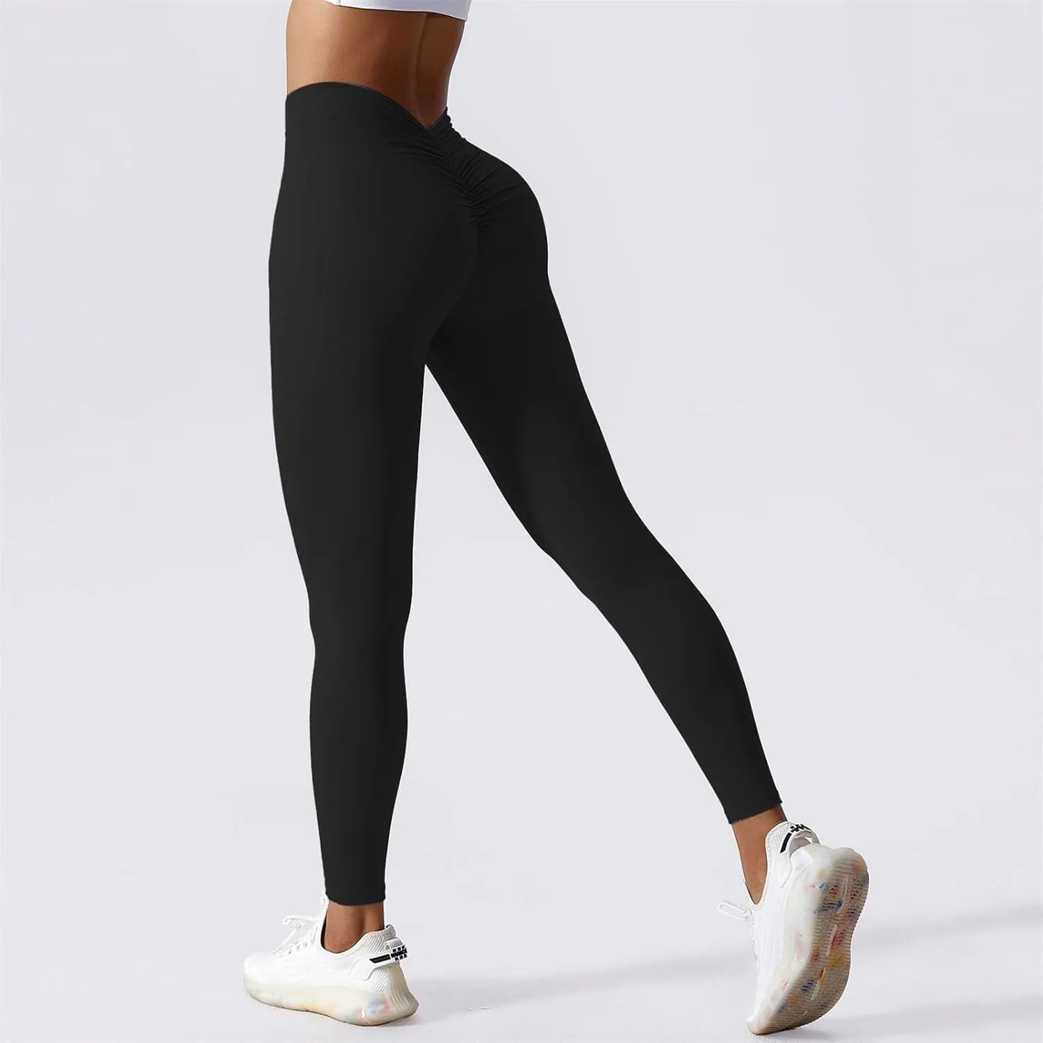 Workout Sets for Women Full Length Micro Elastic Fashion Soft Daily Transparent White Ash S 5XL Fall & Winter Winter