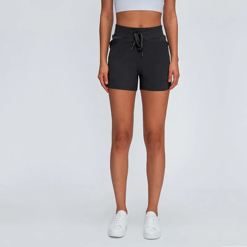 Yoga Shorts With Pockets Women's Hiking Shorts Quick Dry with Athletic Summer Running Stretch Active Workout Gym