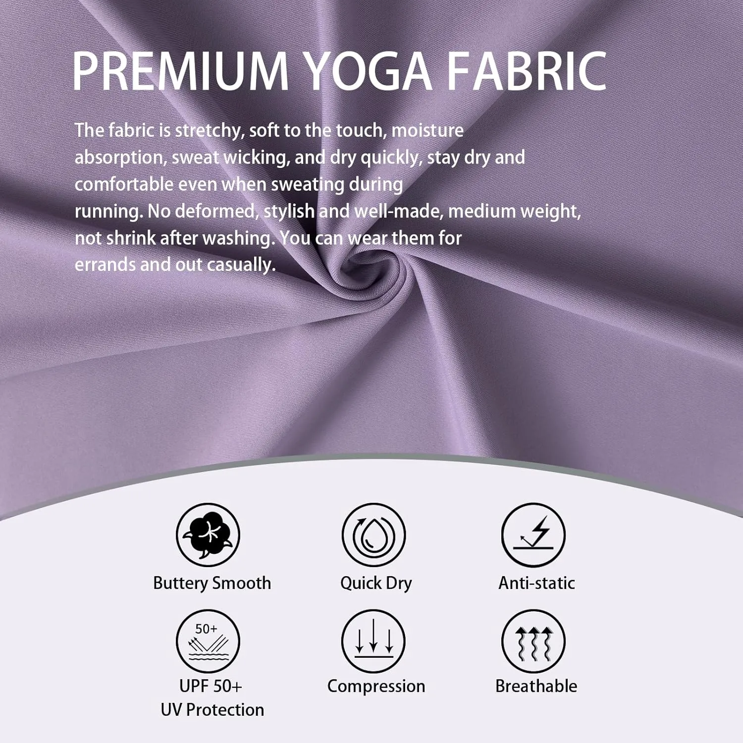 YOYOYOGA Sweatpants for Women Stretchy Joggers with Pockets Soft Baggy Workout Pants Gym Jogging Track Pants