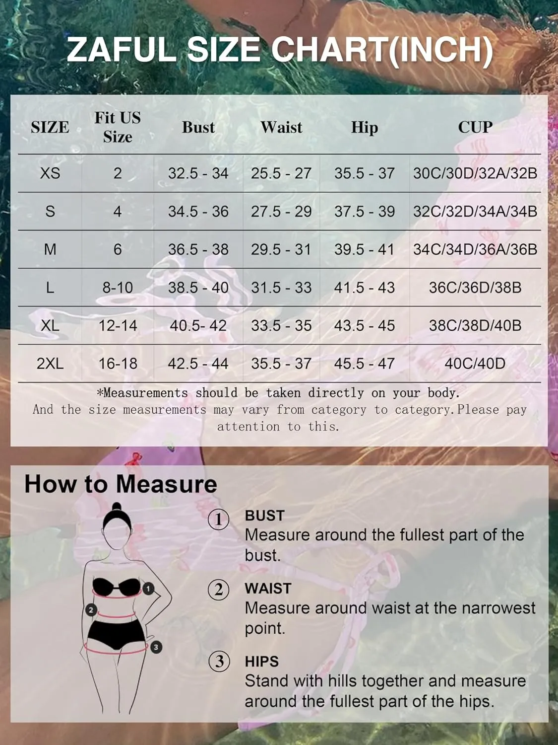 ZAFUL Women's Triangle Bikini Tie Side Whip Stitch String Bikini Two Piece Swimsuit Bathing Suits